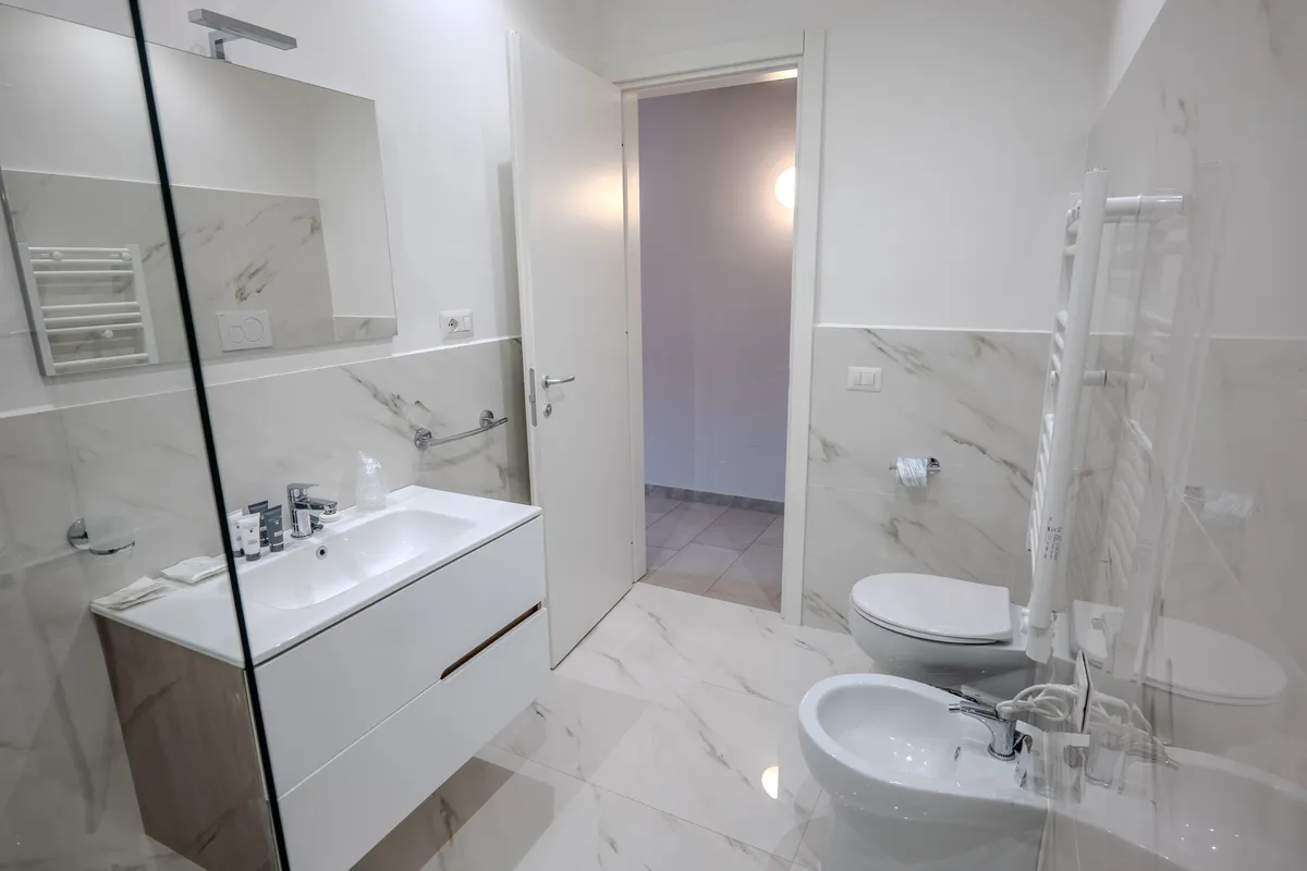 Suite elegante Tiber Village con vista